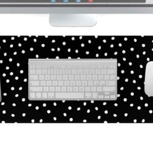 Soar polka dot desk pad